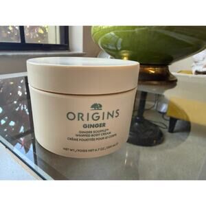 Origins Ginger Souffle 6.7 Oz 200 mL Full Size Moisturizer Whipped Body Cream